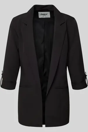 ONLY Relaxed Fit Longblazer mit dekorativem Perl-Optik-Knopf Modell 