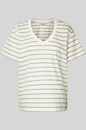Mos Mosh T-Shirt mit V-Ausschnitt Modell 