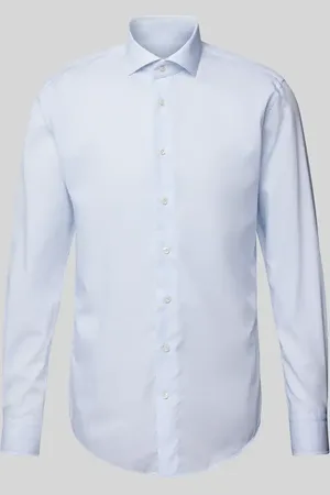 Profuomo Slim Fit Business-Hemd mit Kentkragen Modell 