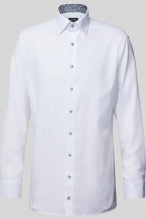 Olymp Regular Fit Business-Hemd mit Under-Button-Down-Kragen in , Größe 40