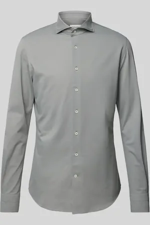 Profuomo Slim Fit Business-Hemd mit Haifischkragen in , Größe 39