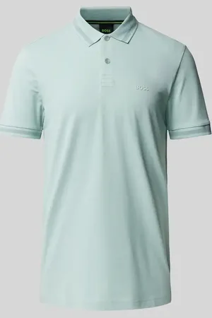 HUGO BOSS Poloshirt mit Label-Detail in , Größe L