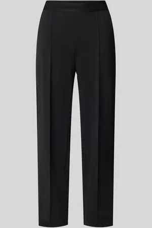 Comma, Regular Fit Stoffhose mit fixierten Bügelfalten in , Größe 34