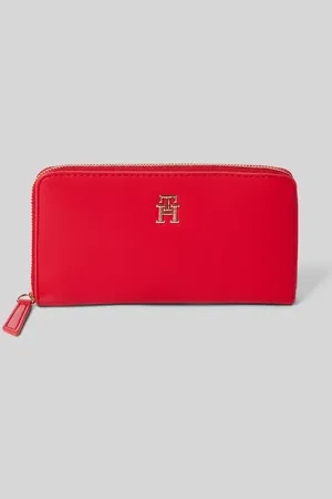 Tommy Hilfiger Portemonnaie mit Label-Applikation in , Größe 1