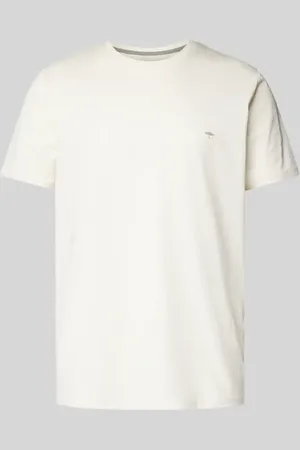 Fynch-Hatton T-Shirt mit Logo-Stitching in , Größe 3XL