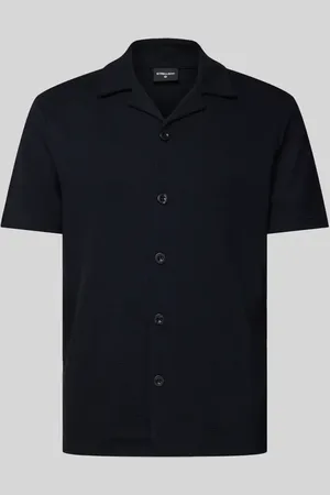 Strellson Regular Fit Freizeithemd mit Resortkragen Modell 