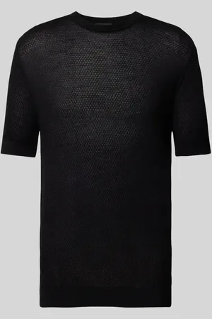 Emporio Armani T-Shirt mit Strukturmuster in , Größe L