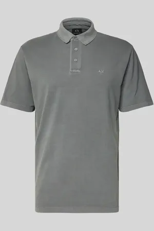 Armani Exchange Poloshirt mit kurzer Knopfleiste in , Größe L