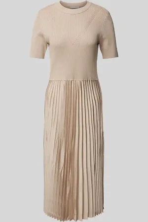 Christian Berg Midikleid mit Plisseefalten in , Größe 42