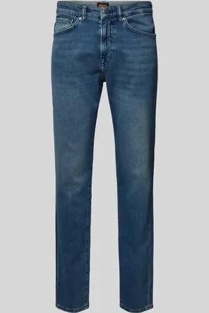 HUGO BOSS Slim Taper Fit Jeans im 5-Pocket-Design Modell 