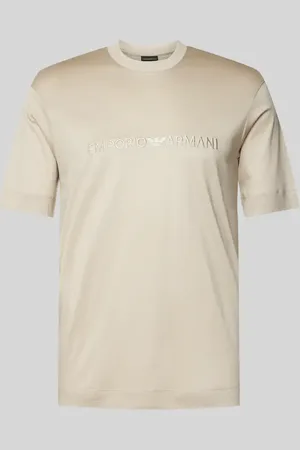 Emporio Armani T-Shirt mit Label-Stitching in , Größe L
