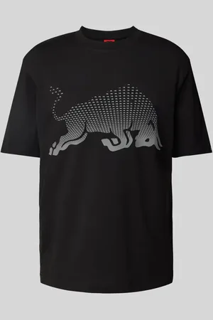 HUGO BOSS T-Shirt mit Label-Print Modell 