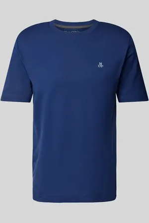 Marc O’ Polo Regular Fit T-Shirt aus reiner Baumwolle mit Logo-Print in , Größe M