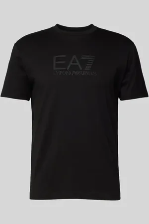 EA7 T-Shirt mit Label-Print in , Größe L