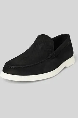 HUGO BOSS Loafer aus echtem Leder Modell 