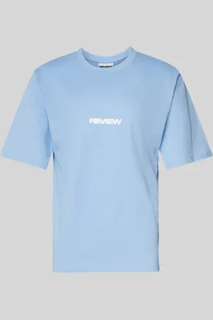 Review T-Shirt mit Label-Print in , Größe L