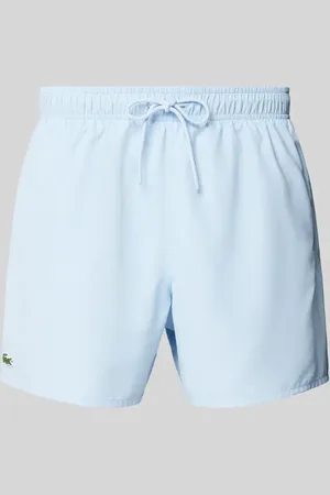Lacoste Regular Fit Badeshorts mit Logo-Badge in , Größe L