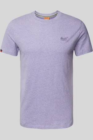 Superdry T-Shirt mit Label-Stitching in , Größe L