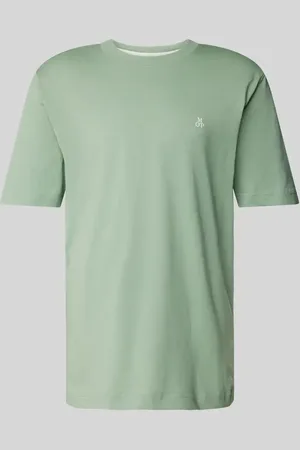 Marc O’ Polo Regular Fit T-Shirt aus reiner Baumwolle mit Logo-Print in , Größe L