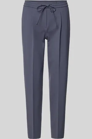 Luisa Cerano Slim Fit Stoffhose mit Bügelfalten in , Größe 34