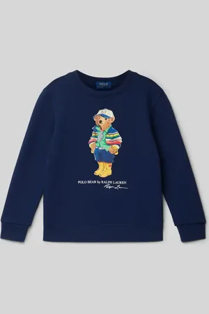 Ralph Lauren Sweatshirt mit Polo Bear Print in , Größe 104