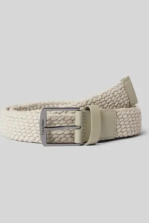 Calvin Klein Gürtel mit Zopfmuster Modell 