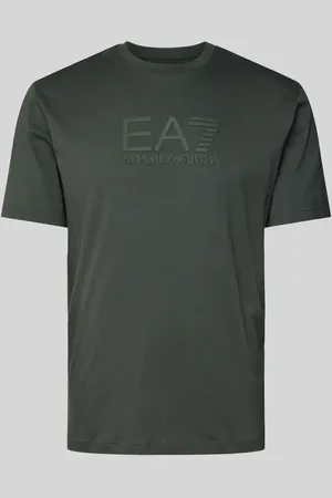 EA7 T-Shirt mit Label-Print Modell 