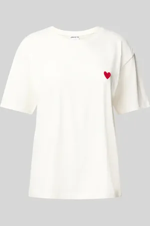 Jake*s Pyjama-Oberteil mit Logo-Stitching in , Größe L