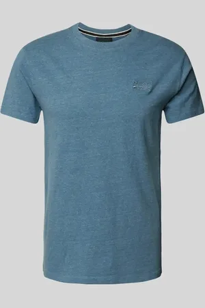 Superdry T-Shirt mit Label-Stitching in , Größe L