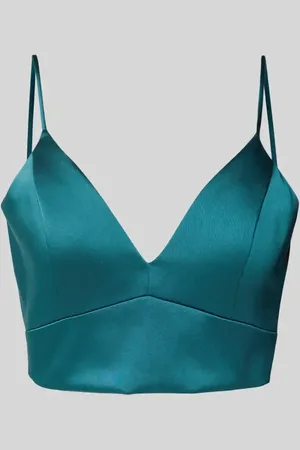 Jake*s Slim Fit Blusentop mit V-Ausschnitt in , Größe 34
