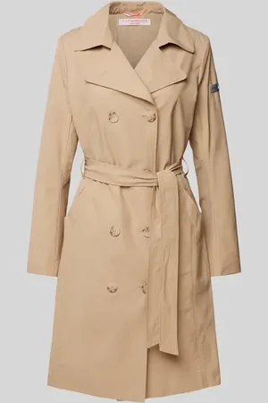 Frieda & Freddies Trenchcoat mit Bindegürtel Modell 