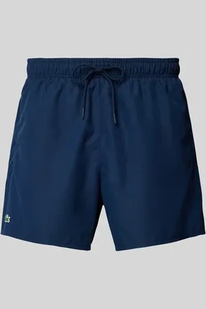 Lacoste Regular Fit Badeshorts mit Logo-Badge in , Größe L