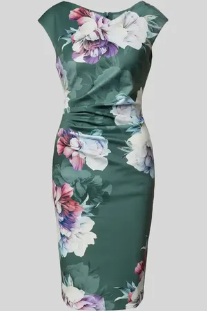 Swing Cocktailkleid mit floralem Muster in , Größe 34