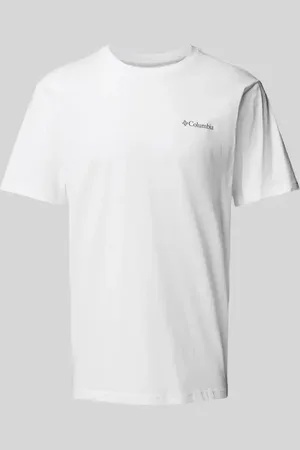 Columbia T-Shirt mit Label-Stitching in , Größe L