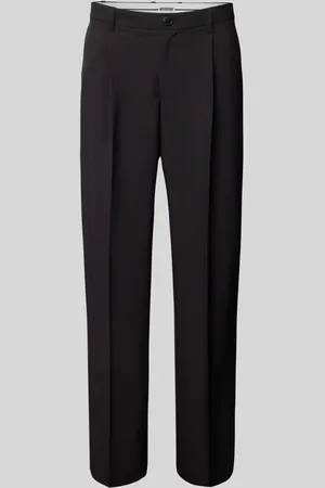 Weekday Loose Fit Bundfaltenhose mit Gürtelschlaufen in , Größe 46