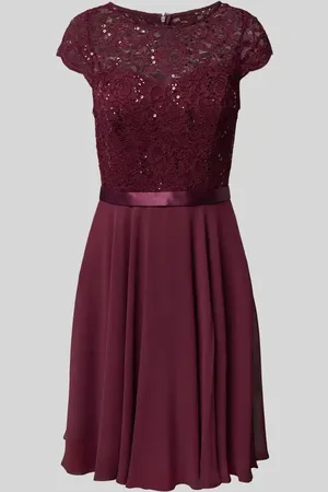 Jake*s Cocktailkleid mit Häkelspitze in , Größe 32