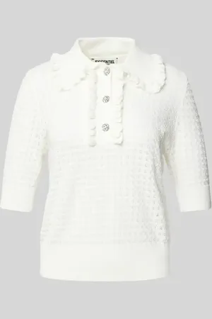 Essentiel Antwerp Strickshirt mit Lochmuster Modell 