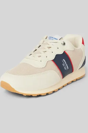 JACK & JONES Sneaker mit Schnürung und Label-Detail Modell 