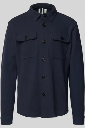 Profuomo Regular Fit Hemdjacke mit Brustpattentaschen in , Größe L