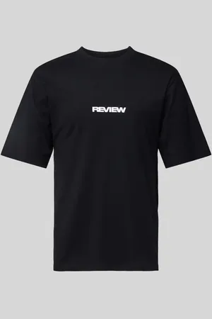 Review T-Shirt mit Label-Print in , Größe L