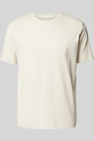Marc O’ Polo Regular Fit T-Shirt aus reiner Baumwolle mit Logo-Print in , Größe L