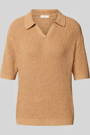 Christian Berg Strickshirt mit V-Ausschnitt in , Größe L
