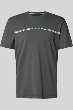 TOM TAILOR Regular Fit T-Shirt aus reiner Baumwolle mit Print in , Größe L
