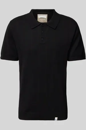 Colours & Sons Slim Fit Poloshirt mit Label-Detail in , Größe L