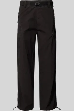HUGO BOSS Regular Fit Stoffhose mit Reißverschlusstaschen Modell 
