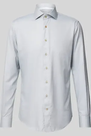Profuomo Slim Fit Business-Hemd mit Kentkragen Modell 