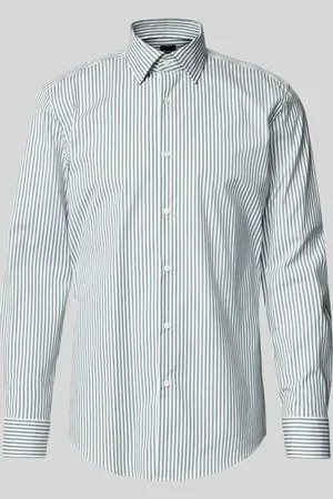 HUGO BOSS Slim Fit Business-Hemd mit Kentkragen Modell 