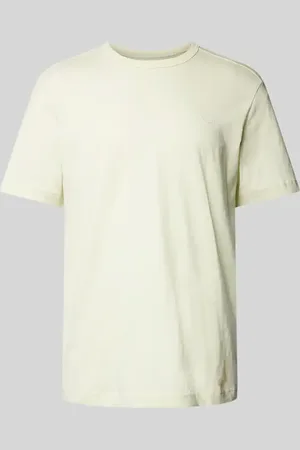 TOM TAILOR Regular Fit T-Shirt aus reiner Baumwolle mit gummiertem Logo-Print in , Größe L