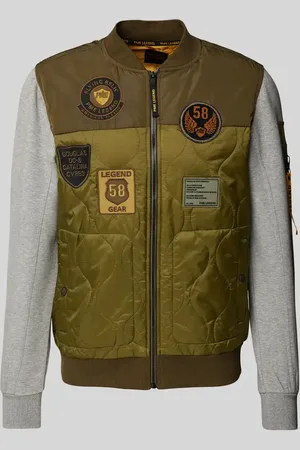 PME Legend™ Sweatjacke mit Badges in , Größe L