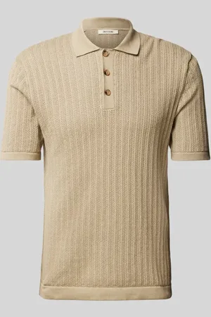 Only & Sons Regular Fit Poloshirt mit Lochstickerei Modell 